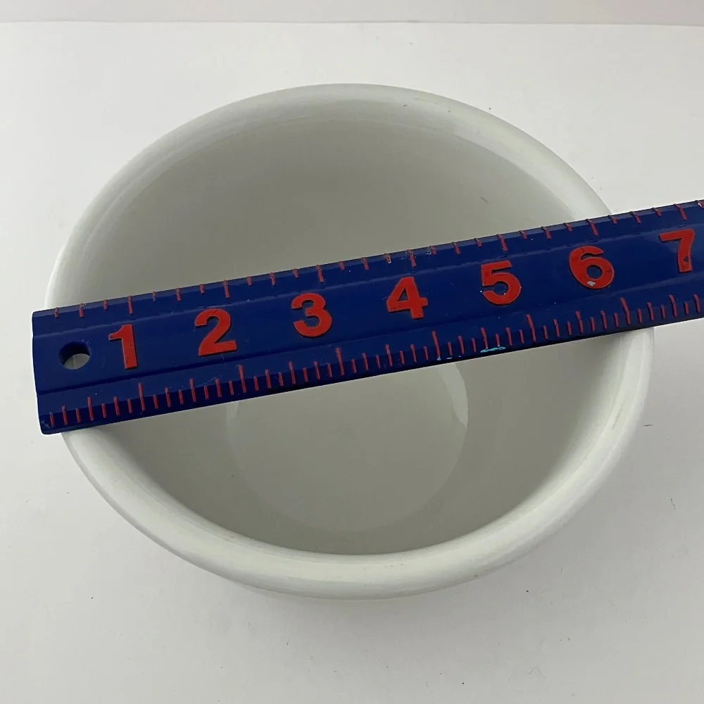 Vintage Williams Sonoma white stoneware ceramic small mixing serving bowl